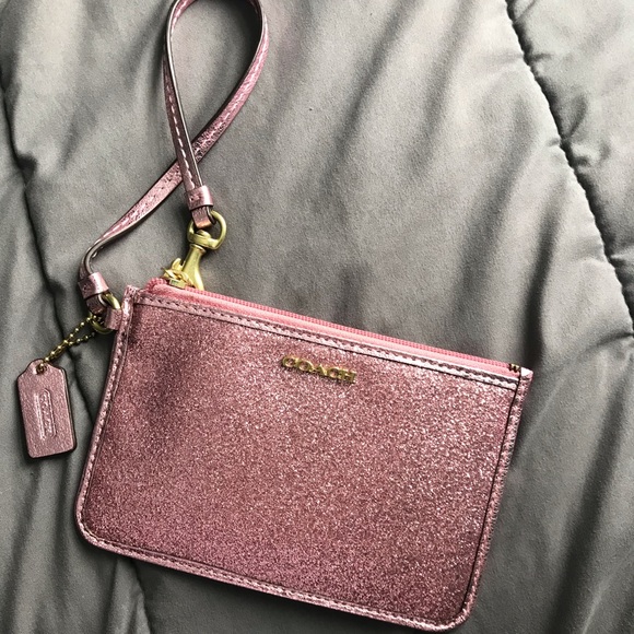 Coach Accessories - Coach Glitter Wristlet Coach Accessories - Coach Glitter Wristlet